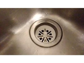 sink drain v20 kitchen 3d print model - Mito3D