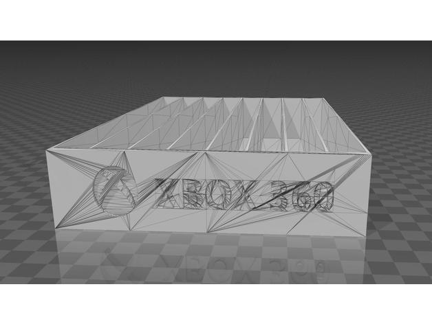 xbox 360 oyun Kulp destek 3D print model - Mito3D