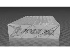 xbox 360 game holder 3d print model - Mito3D