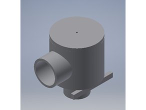 turbine flume bulkhead leffel american 3d print model - Mito3D