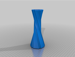 vase fleur 3d print model - Mito3D