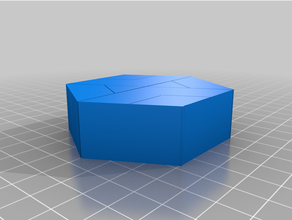 triangoli esadecimale gon nonna 3d print model - Mito3D