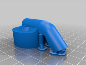 tapa protectora parà el cavo rueda guida patinete inokim ox oxo 3d print model - Mito3D