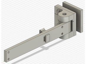 Prusa lcd Anzeige schwenken montieren Ikea platsa stuva Fall Mantel 3d print model - Mito3D