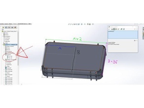 tool box parametric remix 3d print model - Mito3D