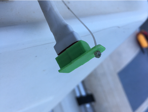 gorra conector agujero barco sonar 3d print model - Mito3D