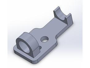 ender3 Dremel esnek şaft Kulp destek 3d print model - Mito3D