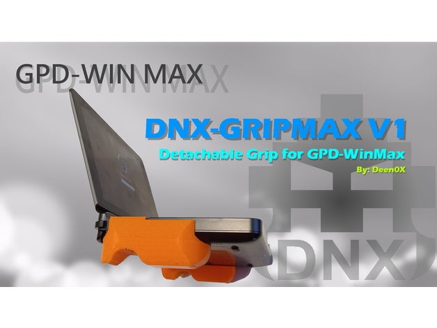 dnx gripmax v1 presa gpd winmax max vincere 3D print model - Mito3D