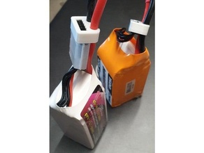4s Saldo plugue protetor v2 lipo bateria zangão 3d print model - Mito3D