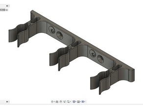 silikon fırça Kulp destek Kochblume Rsten yular Göğüsler mutfak lavabo 3d print model - Mito3D
