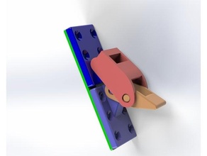 m3 toggle latch high performance cabinet lock 3d print model - Mito3D