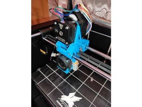 flying bear ghost 4s head 2x4020 bltouch direct e3dv6 3d print model - Mito3D