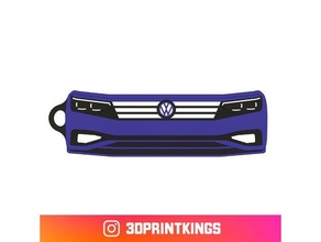 vw Passat b8 llave cadena llavero llaveros Volkswagen 3d print model - Mito3D