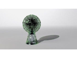 ricorsivo bucato sfera arte complesso complessità decorazione globo globi infinito matematica ornamento ricorsione scultura 3d print model - Mito3D