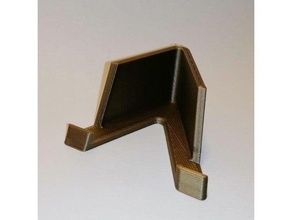 triangle smartphone stand handy handyhalterung handystand mobile phone holder 3d print model - Mito3D