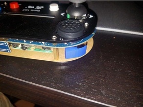 compartir olas juego sombrero hombro desencadenar botón consola frambuesa pi retropie potenciar vídeo 3d print model - Mito3D