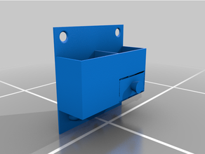 colgando escritorio organizador estudiante desafio 3d print model - Mito3D