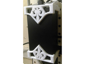 cage modular pegboard mount 3d print model - Mito3D