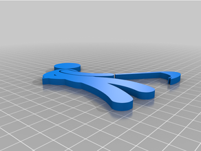 stickman pulizia 3d print model - Mito3D