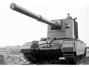 1 100 fv4005 Bühne ii Panzer Zerstörer 3d print model - Mito3D
