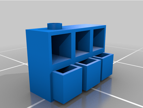 Leone scrivania organizzatore studentchallenge 3d print model - Mito3D