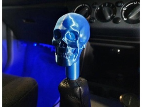 skull gear shifter 3d print model - Mito3D