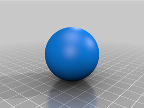 smooth sphere 3d print model - Mito3D