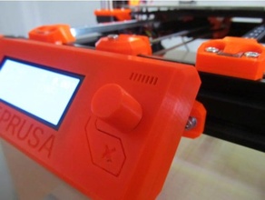 prusa simple lcd knob 3d print model - Mito3D
