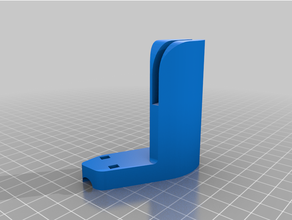 Ender 5 Bett Belastung Linderung schlank montiert Filament Spule 3d print model - Mito3D