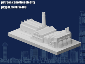 greeblecity final factory 3d print model - Mito3D