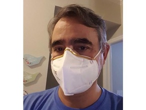 covid 19 maschera rimovibile naso clip coronavirus viso covid19 mascherina fatti in casa masknoseclip kn95 nasello 3d print model - Mito3D