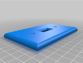 light switch cover 3d printer 3d print model - Mito3D