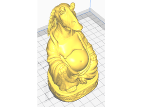buddha binks 3d print model - Mito3D