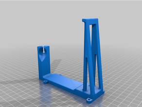2 spool filament holder enclosure 3d print model - Mito3D