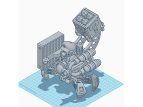 destino Mario quad bot 3d print model - Mito3D