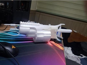 arknights absinthe magic gun 3d print model - Mito3D