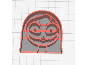 sally cookie cutter 3d print model - Mito3D