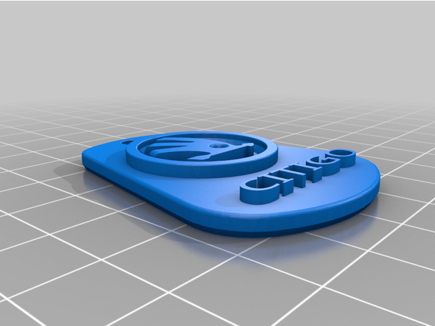 Skoda citigo anahtarlık 3D print model - Mito3D
