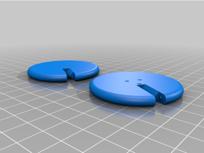 snap circles oloid remix 3d print model - Mito3D
