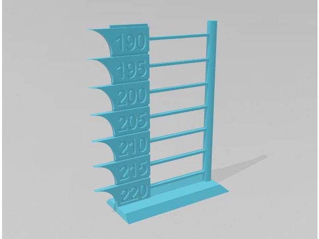 torre temperatura puentes paraca pla 3D print model - Mito3D