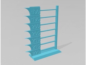 torre Temperatur Brücken Abs pla 3d print model - Mito3D
