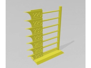 torre Température ponts para abs 3d print model - Mito3D