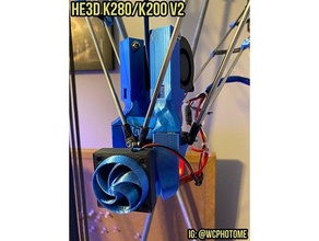 he3d k280 k200 dual 5015 resfriador delta 3d print model - Mito3D