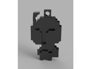 boba fett minuscolo Morte stella portachiavi Giochi guerre 3d print model - Mito3D