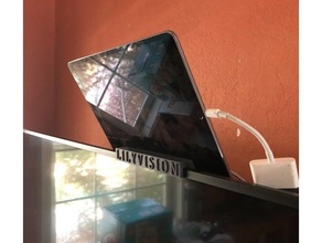 tv iPad monter 3d print model - Mito3D