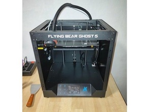 flying bear ghost5 filament holder 3d print model - Mito3D