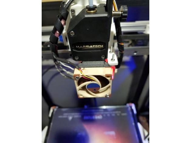 Drachen hotend 40mm Ventilator Leichentuch 3D print model - Mito3D