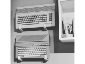 duvar askılar Atari xe dizi Commodore 64c 130xe 65xe 800xe c64 c64c 64 3d print model - Mito3D