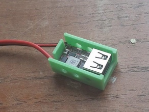 USB module Cas gaine 3d print model - Mito3D