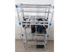mining rigs parts 3d print model - Mito3D